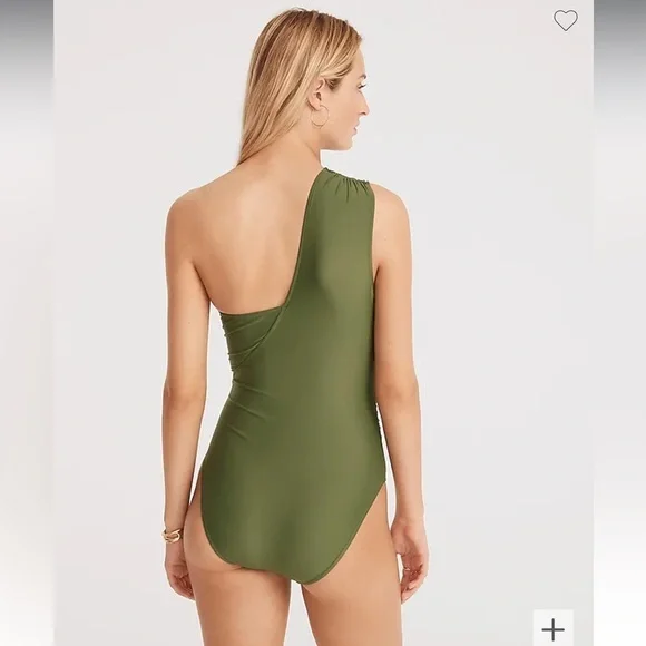 🆕 J. Crew Ruched Shoulder One Piece Swimsuit . 18. NWT!💥💥 - Picture 8 of 15
